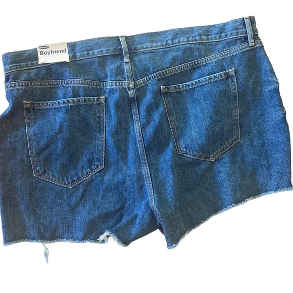 Old Navy Boyfriend Cutoff Shorts with Embroidered Stars 16‎ NWT FINAL - Picture 5 of 7